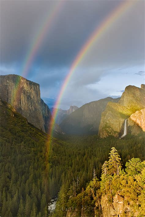 Double Rainbow Yosemite Valley Landscape And Rural Photos Gary Hart
