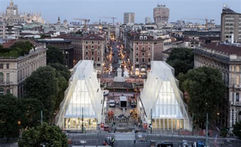 Milan opens its Expo Gate, designed by Scandurrastudio, ahead of the ...