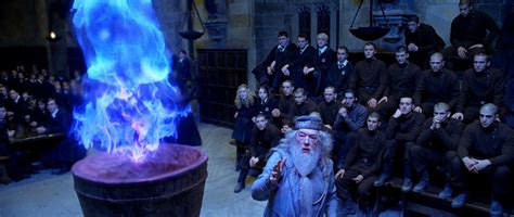 The Goblet Of Fire Turns Blue Harry Potter Fan Zone