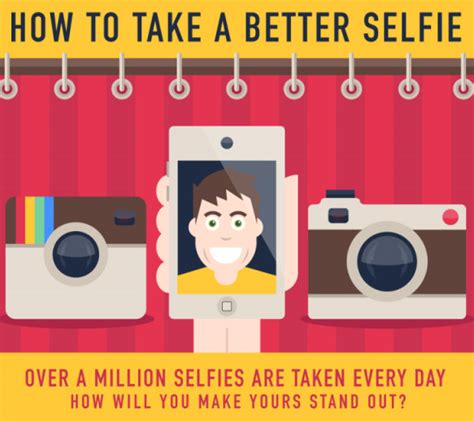 How To Take A Better Selfie Infographic