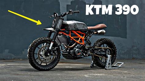 The 390 duke is powered by a 373.2 cc engine, and has a. Modified KTM DUKE 390 Into Scrambler By Colt Wrangler ...