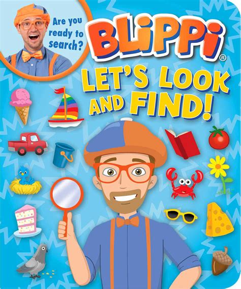 Blippi Lets Look And Find Book By Editors Of Studio Fun