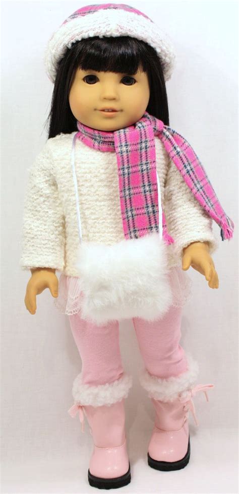 Let It Snow Outfit Winter Doll Clothes 18 Inch Doll Clothing Etsy