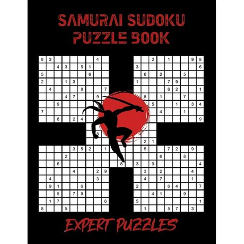 Samurai Sudoku Puzzle Book 100 Expert Puzzles For Samurai Sudoku