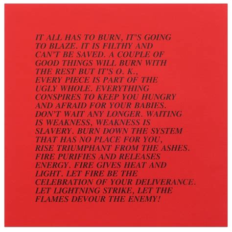 Inflammatory Essays Set Of 10 By Jenny Holzer On Artnet Auctions