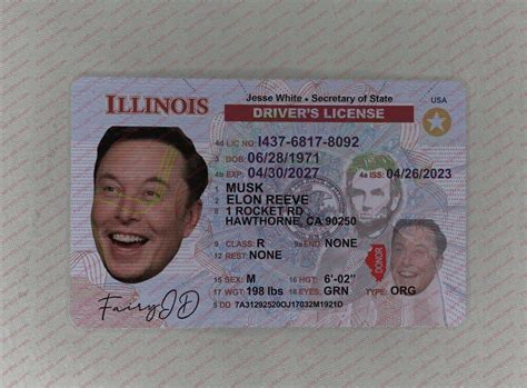 The Best Quality Design Fake Illinois Id Cards Only From Us Illinois