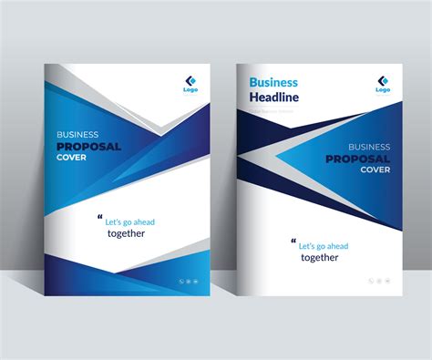 Corporate Business Proposal Cover Design Template Adept For