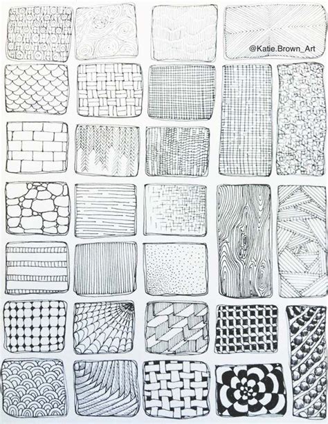Visual Texture Worksheet — Katherine Brown