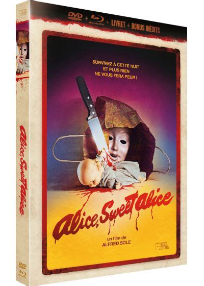 Dvdfr Alice Sweet Alice Édition Collector Blu Ray Dvd Livret