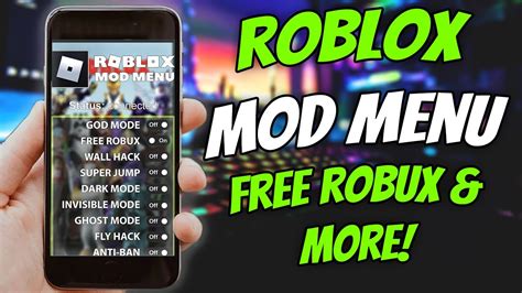 How I Got Roblox Mod Menu With Free Robux God Mode And More Android