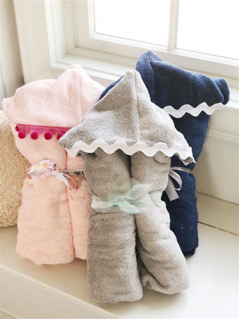Easy Diy Hooded Towel Tutorial With Photos Whimsy North Hooded