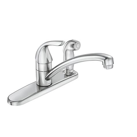 Canada kitchen liquidators offers a wide variety of faucets to suite any kitchen style or project. MOEN Adler Single-Handle Kitchen Faucet with Side-Spray ...