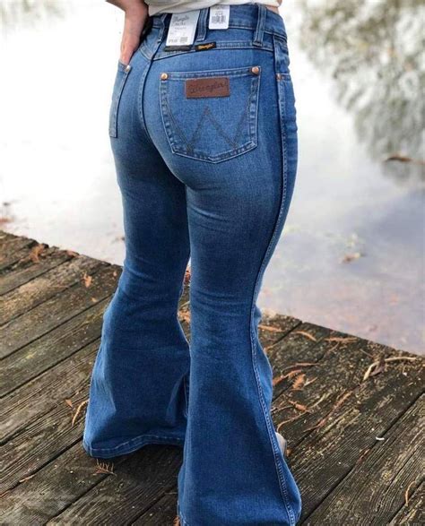 Exclusive Wrangler Retro Original Bell Bottom Womens Jeans 11mpfga