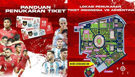 Panduan Penukaran Tiket Indonesia Vs Argentina Jangan Salah