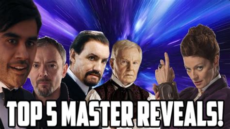Doctor Who Top 5 Master Reveals Ranking The Master Reveals In