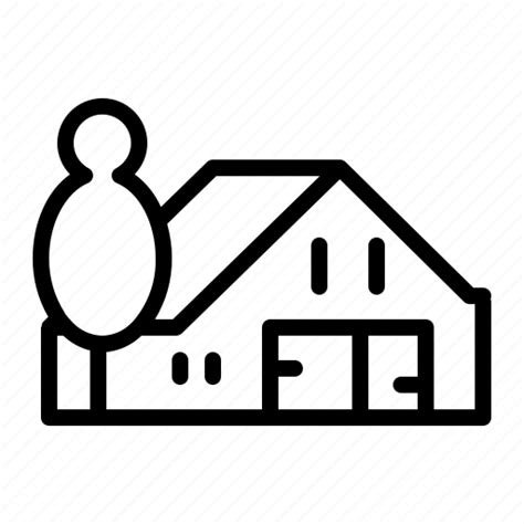 Architecture Building Home House Property Icon