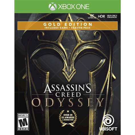 Best Buy Assassin S Creed Odyssey Gold Edition Steelbook Xbox One