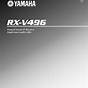 Yamaha Rxv575 Manual