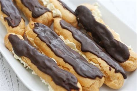 The pastry locks in all the juices and ensures none of the wonderful flavours are lost. Chocolate eclairs (Mary Berry recipe) | Cooking with my kids