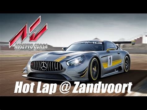 Assetto Corsa Mercedes AMG GT3 Golden Hot Lap Zandvoort Free The