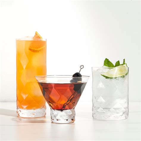 Gem Crystal Martini Glasses By Viski® 5249