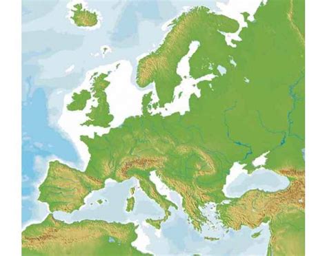 Topography Of Europe Easy Quiz