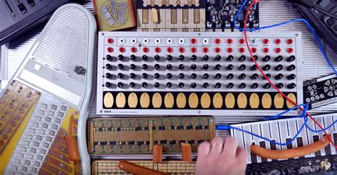 Playing Touch Synthesizers With Sausages Vintage Synth Explorer