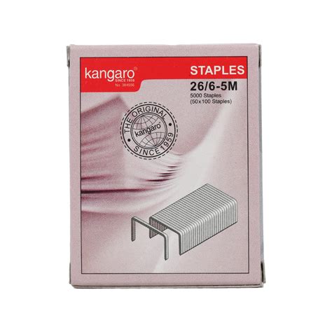 Kangaro Staples Pin 266 100pcs Online At Best Price Stapler