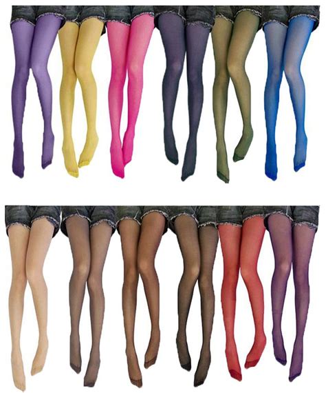 Dayan Womens 20 Denier Ultra Sheer Control Top Sheer Toe Bright Color Pantyhose Pack Of 12 At
