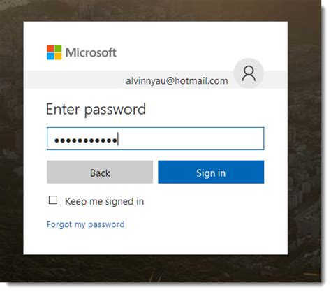 To stay away from such issue, it would be ideal if you ask the individual whose record was signed in not to check the alternative 'keep me marked in' while. How to Sign In to Hotmail.com Account In The New Outlook ...