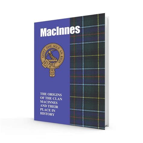 Macinnes Clan Book Scottish Shop Macleods Scottish Shop