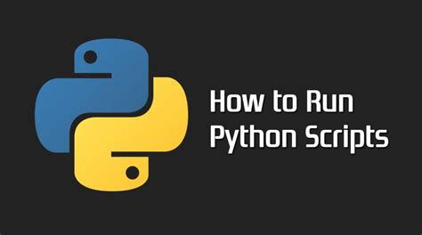 How To Run Python Scripts