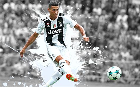 Cristiano Ronaldo 045 Juventus Fc Wlochy Serie A Tapety Na Pulpit