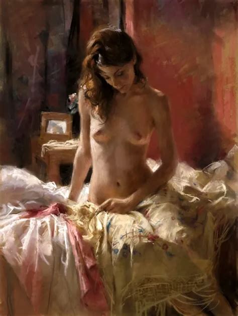 Naked Girl Oil Painting Wall Picture Art Printed On Canvas X Inches L Picclick