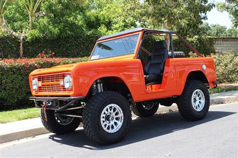 Orange Ford Bronco For Sale Used Cars On Buysellsearch