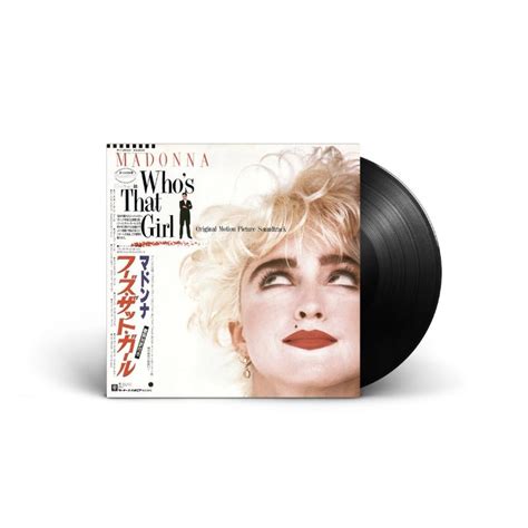Madonna Whos That Girl Original Motion Picture Soundtrack Vinyl
