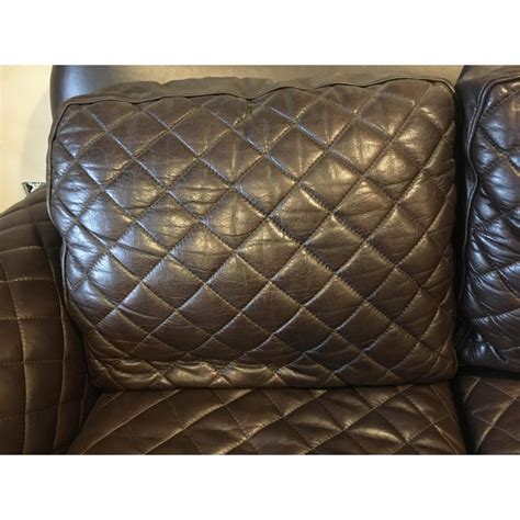 Please contact each store for availability. Hancock and Moore Leather Sofa | Chairish