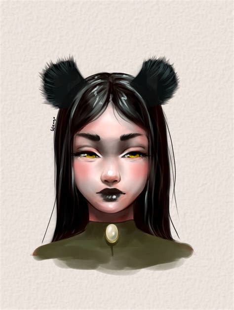 Panda Girl By Cittyship On Deviantart