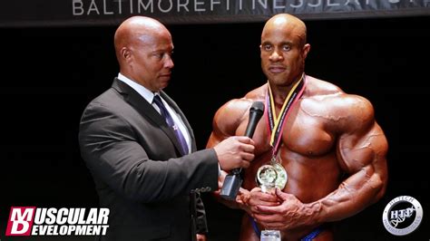Victor Martinez Post Win Interview Ifbb Baltimore Pro 2016 Youtube