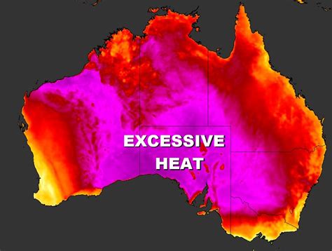 Update Australias Heatwave Sets A New Record The Hottest Day Across