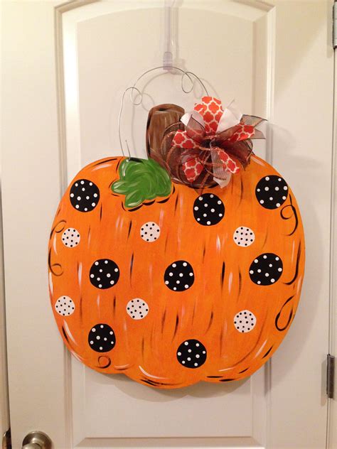 Diy Pumpkin Door Hanger Diyqd