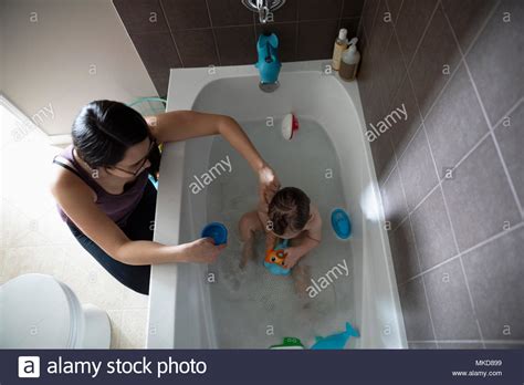 Mother Bathing Son Hi Res Stock Photography And Images Alamy