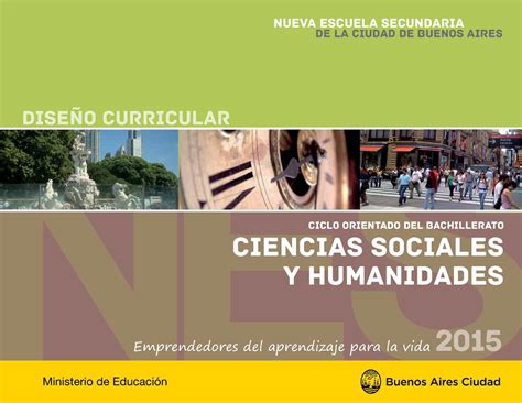 Calaméo NES Ciencias Sociales y Humanidades Diseño Curricular por Orientaciones C A B A