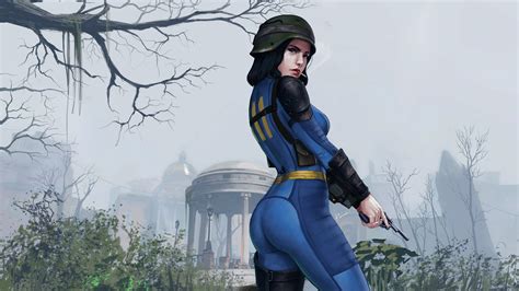 1364x768 Resolution Female Game Character Digital Art Artwork Fallout 4 Fallout Hd
