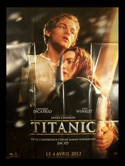 En Quelle Année Le Film Titanic Est Sorti - Affiche du film TITANIC 3D - CINEMAFFICHE