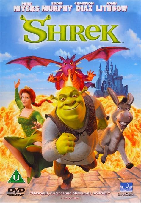 Movies On Dvd And Blu Ray Shrek 2001