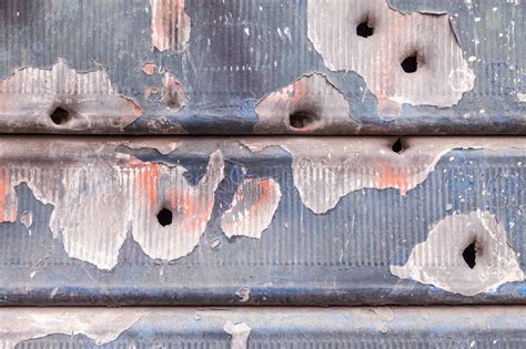 227 Rusty Bullet Hole Background Texture Photos Free And Royalty Free