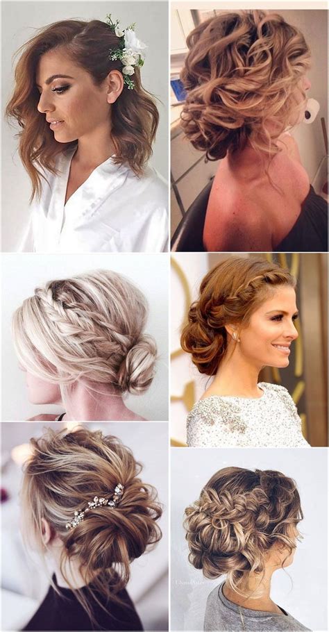 24 Lovely Medium Length Hairstyles For 2020 Weddings With Images