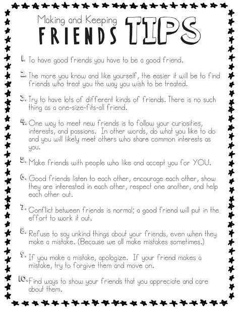 Making And Keeping Friends Tips For Kids Social Skills Lessons