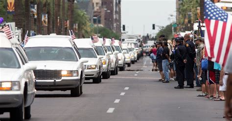 Firefighter Funeral Procession